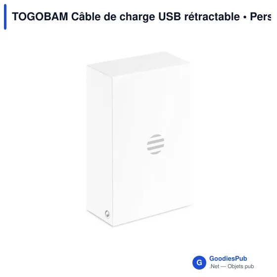TOGOBAM Câble de charge USB rétractable - Image 5