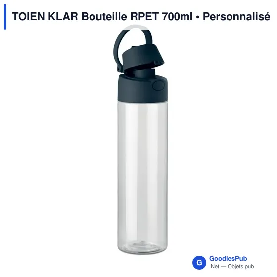 Bouteille RPET personnalisable 700ml avec logo - TOIEN KLAR - Image 3