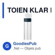 Bouteille RPET personnalisable 700ml avec logo - TOIEN KLAR - Miniature 4