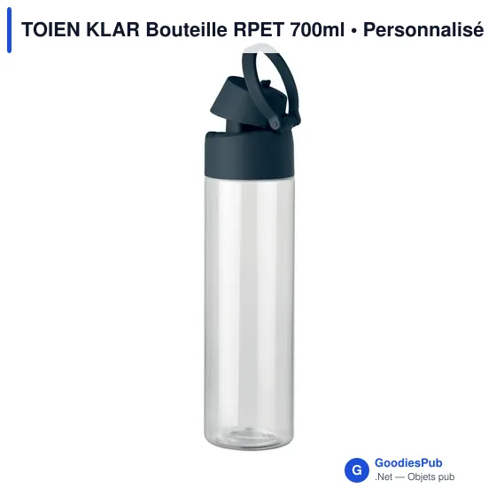 Bouteille RPET personnalisable 700ml avec logo - TOIEN KLAR - Image 4