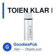 Bouteille RPET personnalisable 700ml avec logo - TOIEN KLAR - Miniature 5