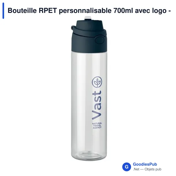 Bouteille RPET personnalisable 700ml avec logo - TOIEN KLAR - Image 5