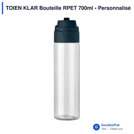 Bouteille RPET personnalisable 700ml avec logo - TOIEN KLAR - Image 6