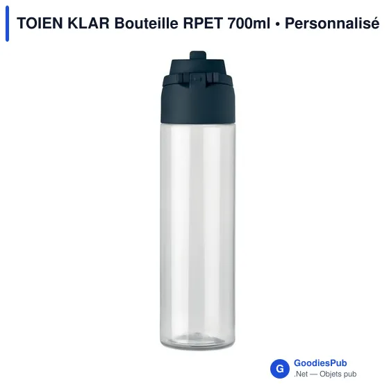 Bouteille RPET personnalisable 700ml avec logo - TOIEN KLAR - Image 8