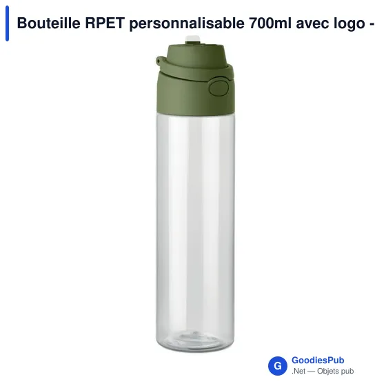 Bouteille RPET personnalisable 700ml avec logo - TOIEN KLAR - Image 9