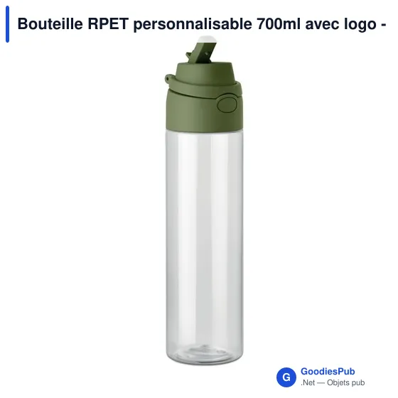 Bouteille RPET personnalisable 700ml avec logo - TOIEN KLAR - Image 10