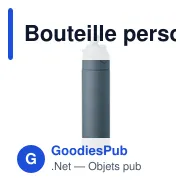 Bouteille personnalisable TOIEN ONE 650 ml avec logo - Miniature 2