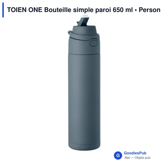Bouteille personnalisable TOIEN ONE 650 ml avec logo - Image 2