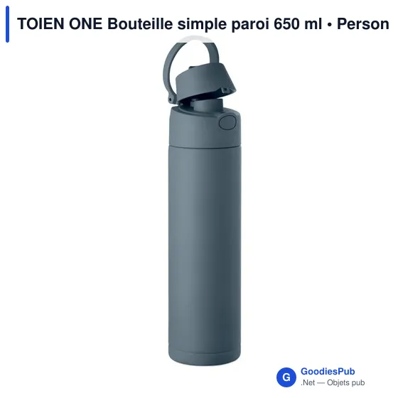 Bouteille personnalisable TOIEN ONE 650 ml avec logo - Image 3
