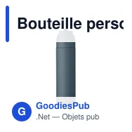 Bouteille personnalisable TOIEN ONE 650 ml avec logo - Miniature 5