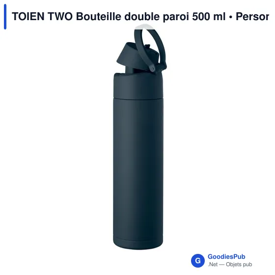 Bouteille isolée personnalisable TOIEN TWO 500 ml avec logo - Image 11