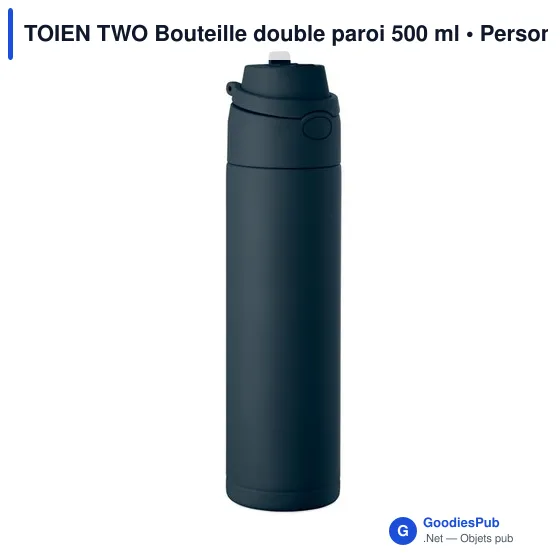 Bouteille isolée personnalisable TOIEN TWO 500 ml avec logo - Image 8