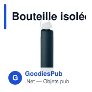 Bouteille isolée personnalisable TOIEN TWO 500 ml avec logo - Miniature 10