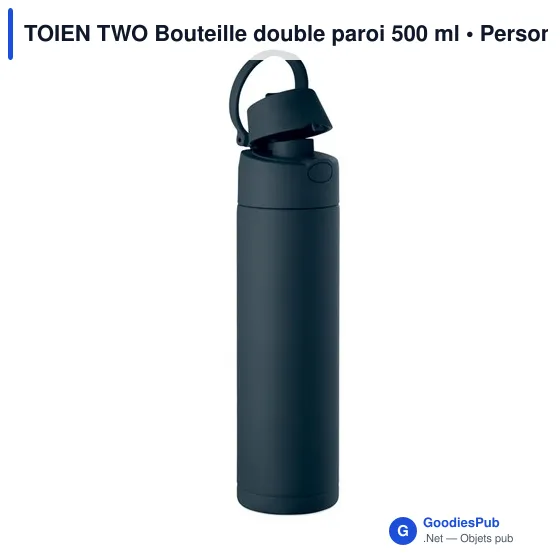 Bouteille isolée personnalisable TOIEN TWO 500 ml avec logo - Image 10