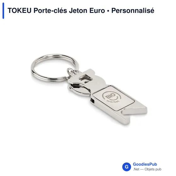 TOKEU Porte-clés Jeton Euro - Image 4