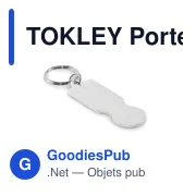 TOKLEY Porte-clés avec jeton - Miniature 1