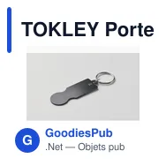 TOKLEY Porte-clés avec jeton - Miniature 9