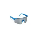 Variante Bleu clair - Lunettes de sport personnalisables verres miroir UV400 avec logo - Tom