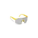 Variante Fluor yellow - Lunettes de sport personnalisables verres miroir UV400 avec logo - Tom