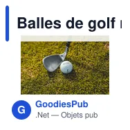 Balles de golf recyclées personnalisables avec logo - Tomorrow Golf - Miniature 3