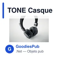 TONE Casque pliable sans fil en ABS - Miniature 12