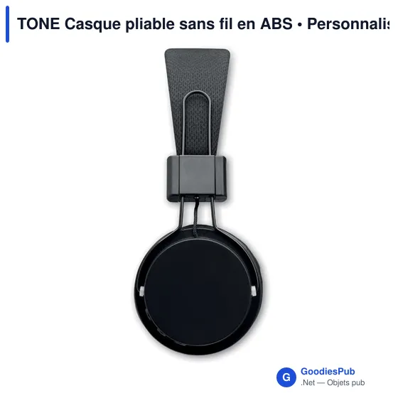 TONE Casque pliable sans fil en ABS - Image 8