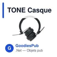 TONE Casque pliable sans fil en ABS - Miniature 10