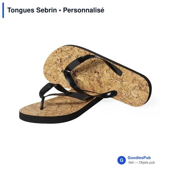 Tongs personnalisables avec logo pour entreprises et événements - Image 2
