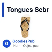 Tongs personnalisables avec logo pour entreprises et événements - Miniature 3