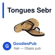 Tongs personnalisables avec logo pour entreprises et événements - Miniature 4