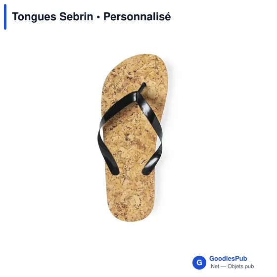 Tongs personnalisables avec logo pour entreprises et événements - Image 6