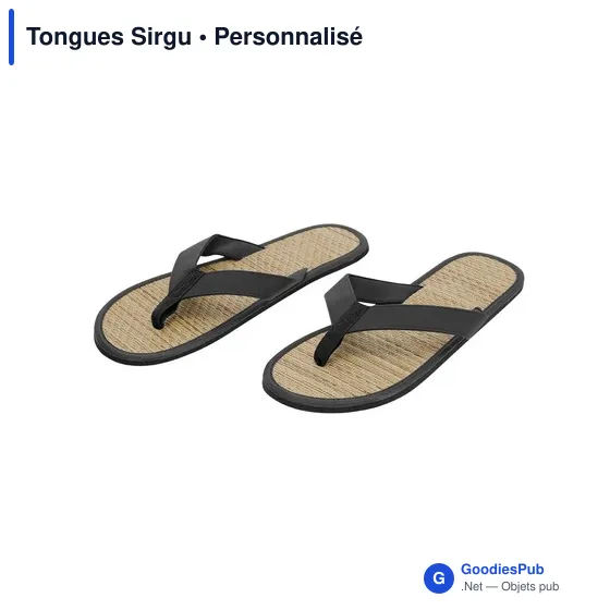 Tongs personnalisables Sirgu avec logo - Écologiques et confortables - Image 11