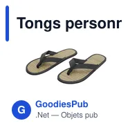 Tongs personnalisables Sirgu avec logo - Écologiques et confortables - Miniature 10