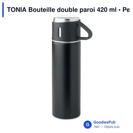 TONIA Bouteille double paroi 420 ml