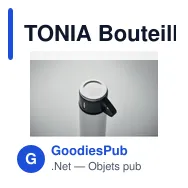 TONIA Bouteille double paroi 420 ml - Miniature 12