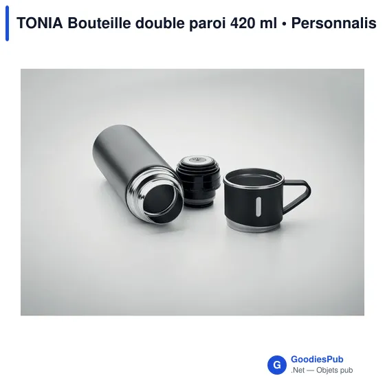 TONIA Bouteille double paroi 420 ml - Image 4