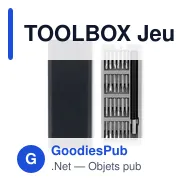 TOOLBOX Jeu 24 tournevis en coffret. - Miniature 3