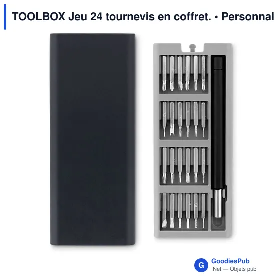 TOOLBOX Jeu 24 tournevis en coffret. - Image 3