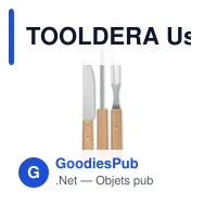 TOOLDERA Ustensiles BBQ en acier inox. - Miniature 2
