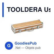 TOOLDERA Ustensiles BBQ en acier inox. - Miniature 3