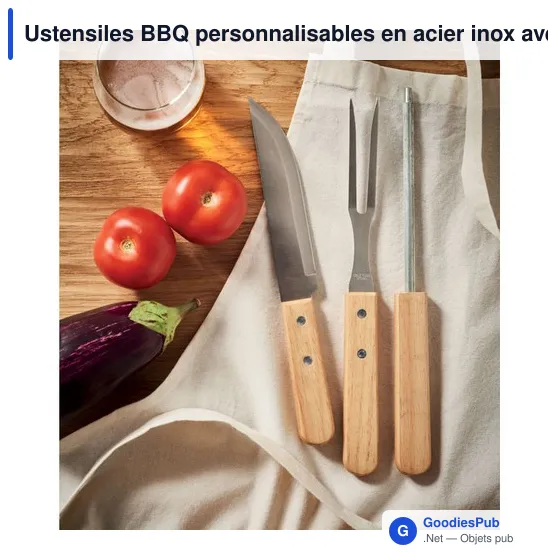 TOOLDERA Ustensiles BBQ en acier inox. - Image 6