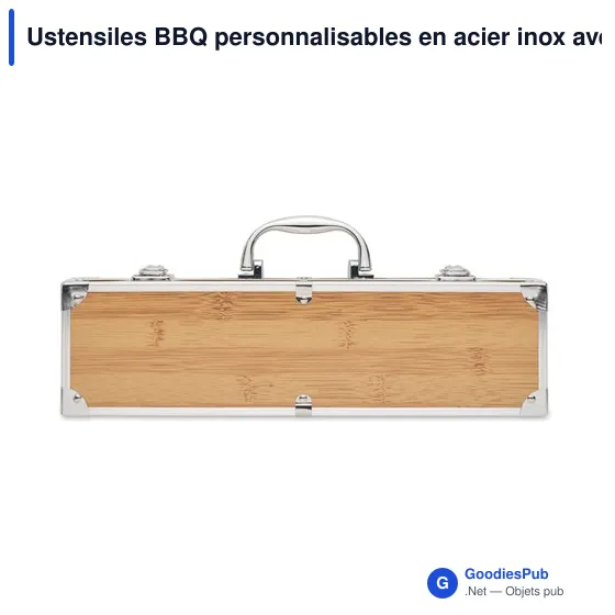 TOOLDERA Ustensiles BBQ en acier inox. - Image 8