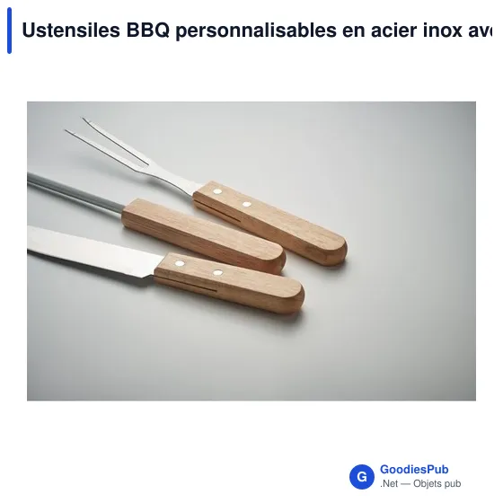 TOOLDERA Ustensiles BBQ en acier inox. - Image 9
