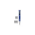 Variante bleu - Tournevis personnalisable Toolpen avec logo - 8 embouts