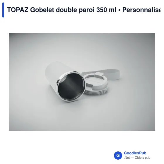 TOPAZ Gobelet double paroi 350 ml - Image 6