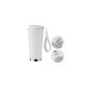 Variante blanc - Gobelet double paroi personnalisable TOPAZ LARGE avec logo
