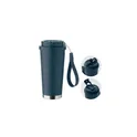 Variante bleu marine - Gobelet double paroi personnalisable TOPAZ LARGE avec logo