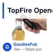Briquet multifonction personnalisable avec logo - TopFire Opener - Miniature 6
