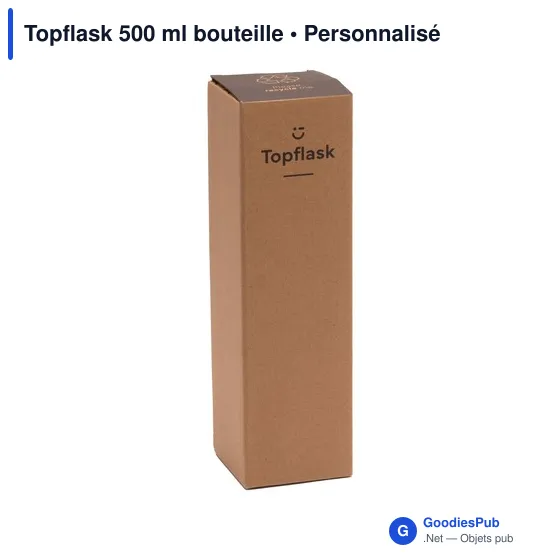 Bouteille isotherme personnalisable Topflask 500 ml avec logo - Image 9