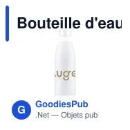 Bouteille d'eau personnalisable 750 ml en acier inoxydable - Topflaskavec logo - Miniature 8
